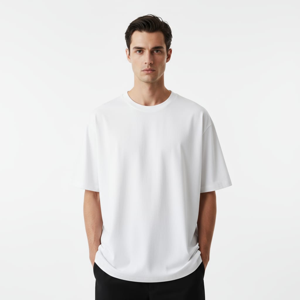 Unisex Oversized T-Shirt 220GSM 100% Cotton MOQ 15